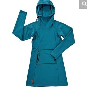 Melanzana Medium Micro Grid V2 Dress Marine Color NWOT NEVER WORN